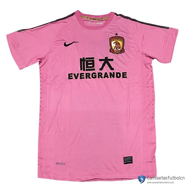 Camiseta Evergrande Edición Conmemorativa Segunda equipo 2018-19 Rosa